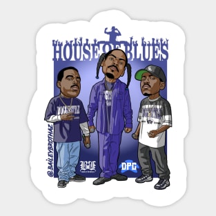 DPG house of blues Sticker